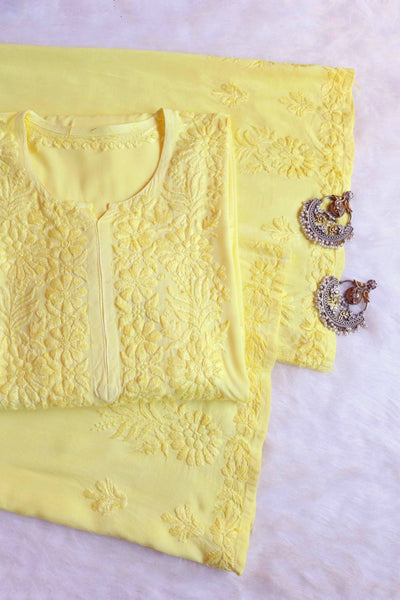 Noor Special Soft Rayon 2-Piece Kurta Plazo Combo ? Soft & Comfort