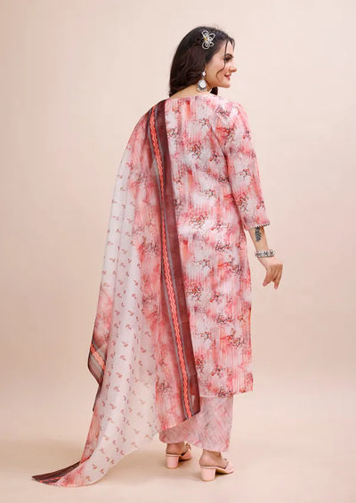 Pink_Cotton_Kurti_Pant_Dupatta_Set_For_Women