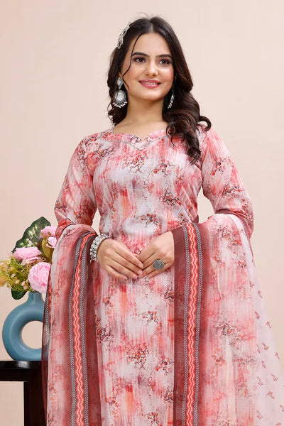 Pink_Cotton_Kurti_Pant_Dupatta_Set_For_Women