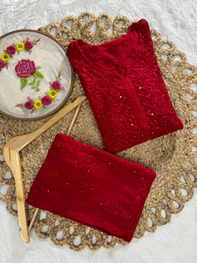 2pc Rayon Muqaish Combo Set Comforts for everyone