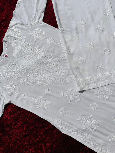 Beautiful Chikankari Modal Cotton