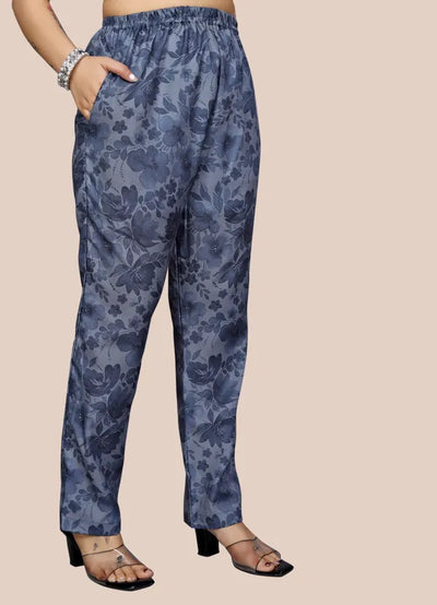 Blue_Cotton_Kurti_Pant_With_Dupatta_Set_For_Women
