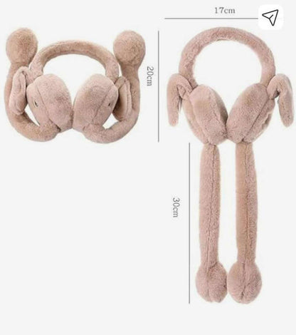 HOTMOD Soft & Cozy Fleece Earmuffs for Kids & Adults Ear Muff (Pack of 1)