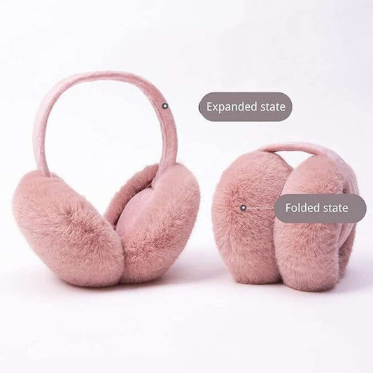 REXBURG Winter Indoor/ Outdoor Accessory Foldable Ear Muffs/Warmer for Girls & Boys.